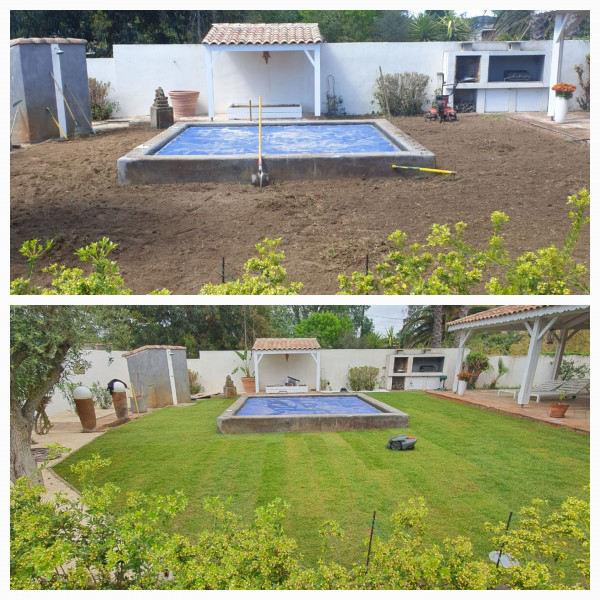 Création jardin Agde