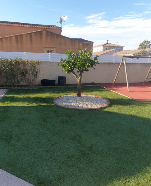 Création jardin Mèze